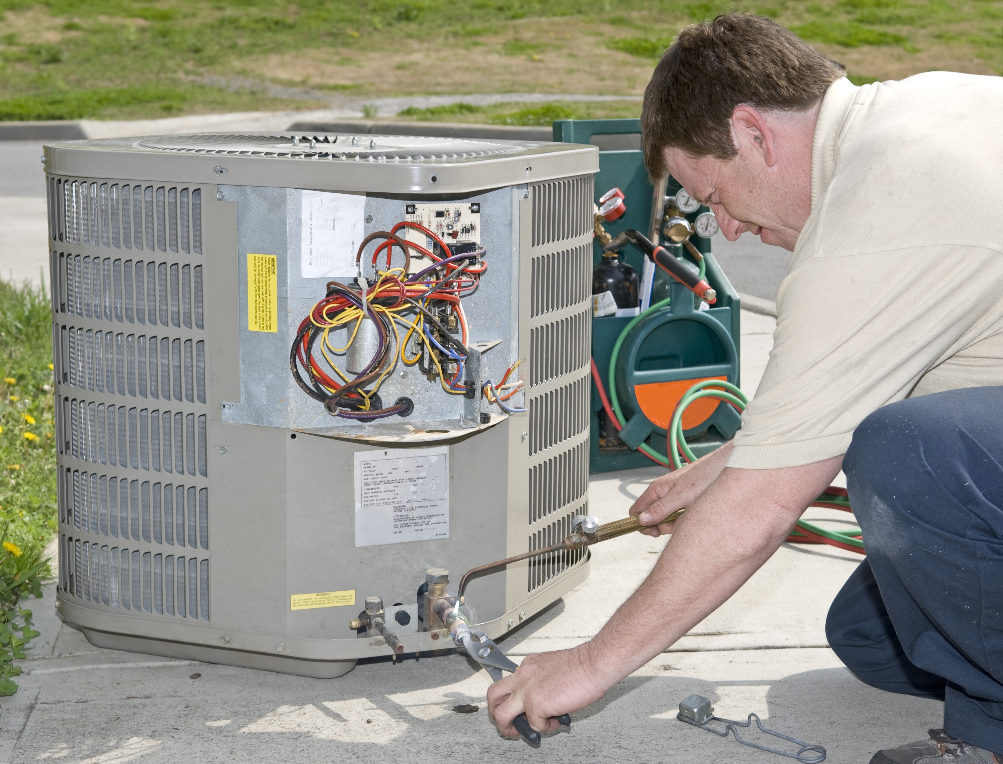 Outdoor Ac Unit Wiring : How to wire a central air conditioner. - tips
